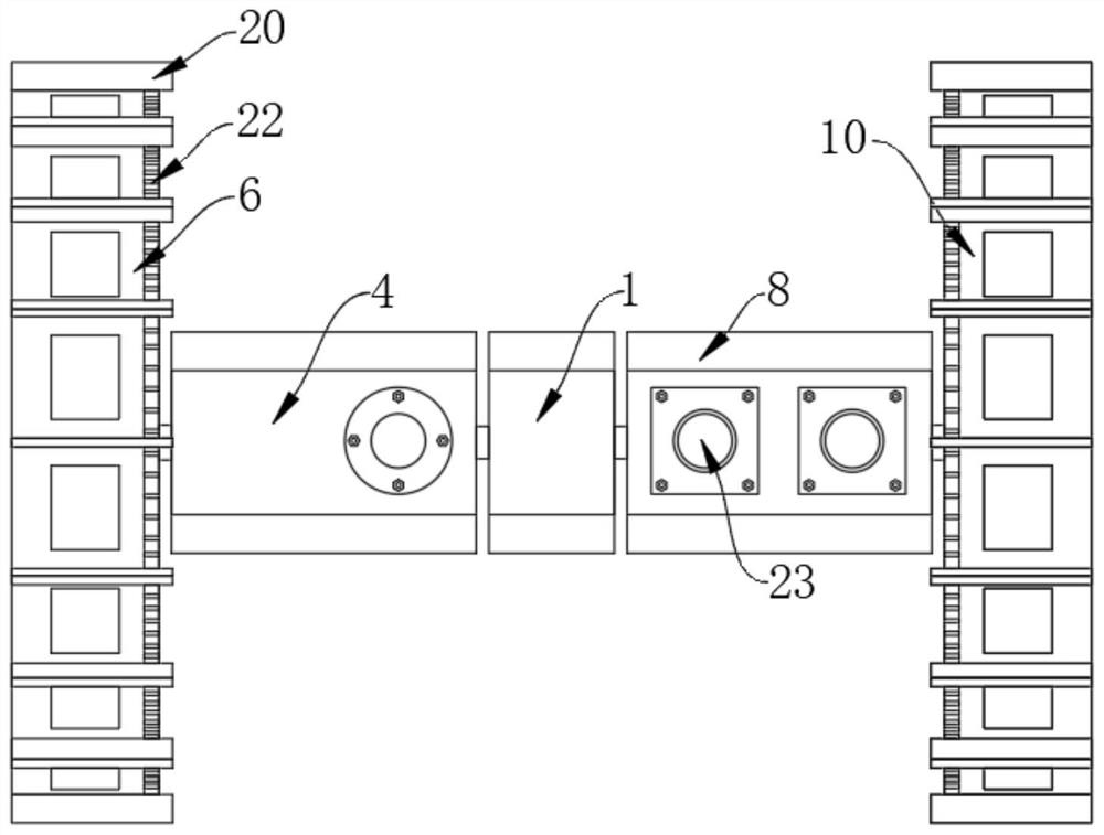 Glacier underwater detection equipment