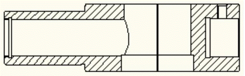 Rivet pressing device of steering gear oil cylinder assembly