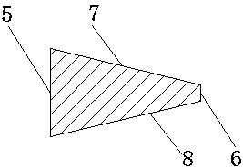 Reaction water turbine fixed guide vane resonance and crack prevention method