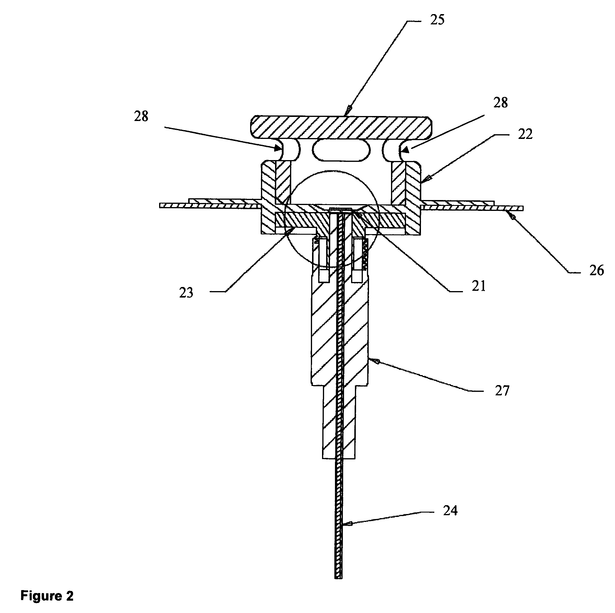 Optical interface for disposable bioreactors