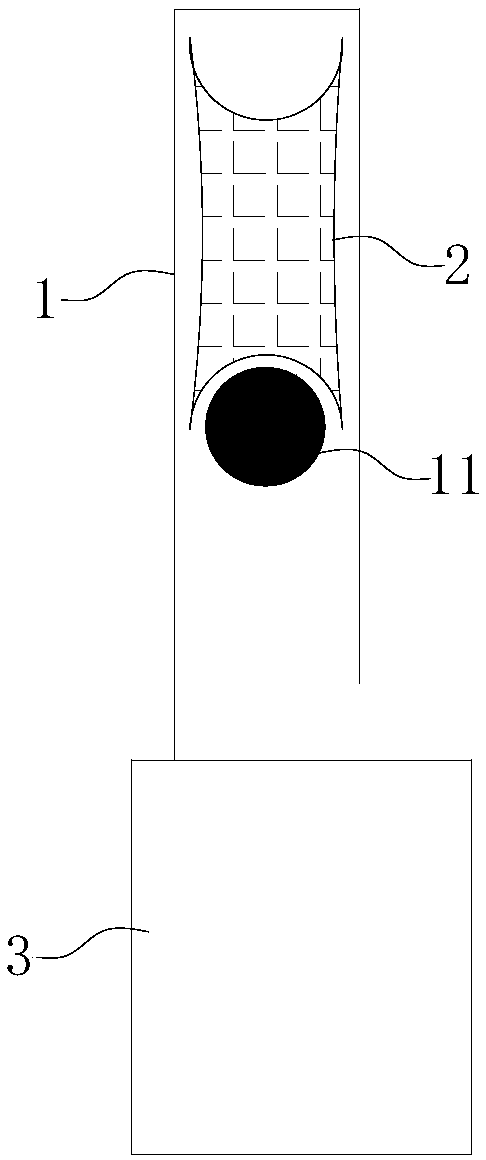 Portable overhead line sundries removing device and a removing method