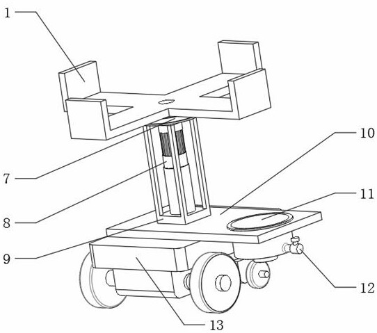 Fruit tree planting pit-digging and fertilization device