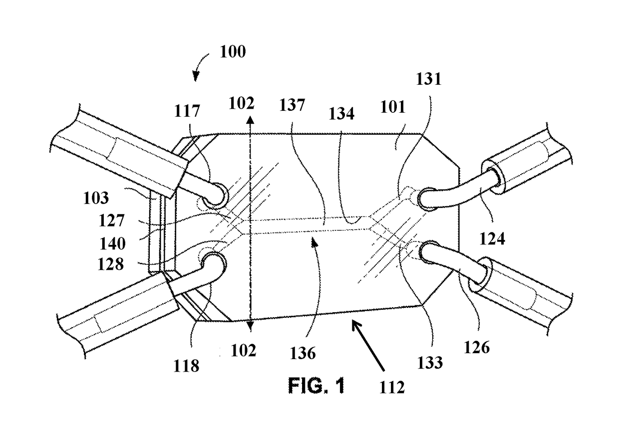 Open-top microfluidic device with structural anchors