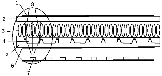 High-contrast LCD (liquid crystal display) screen