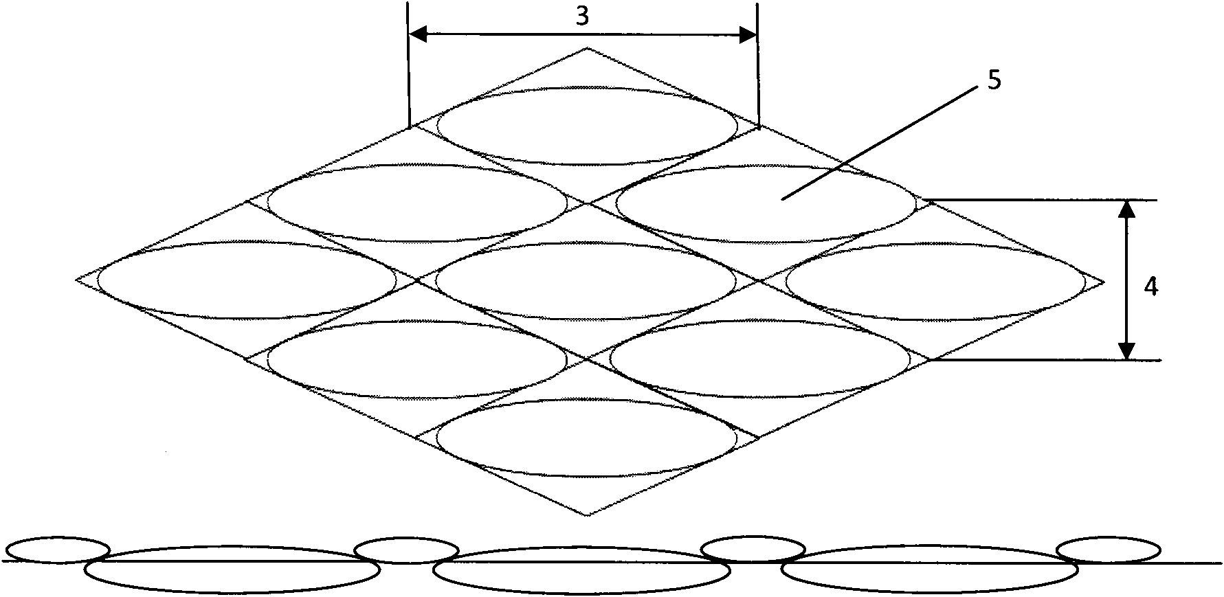 Light-reflecting device and reflector for street lamps