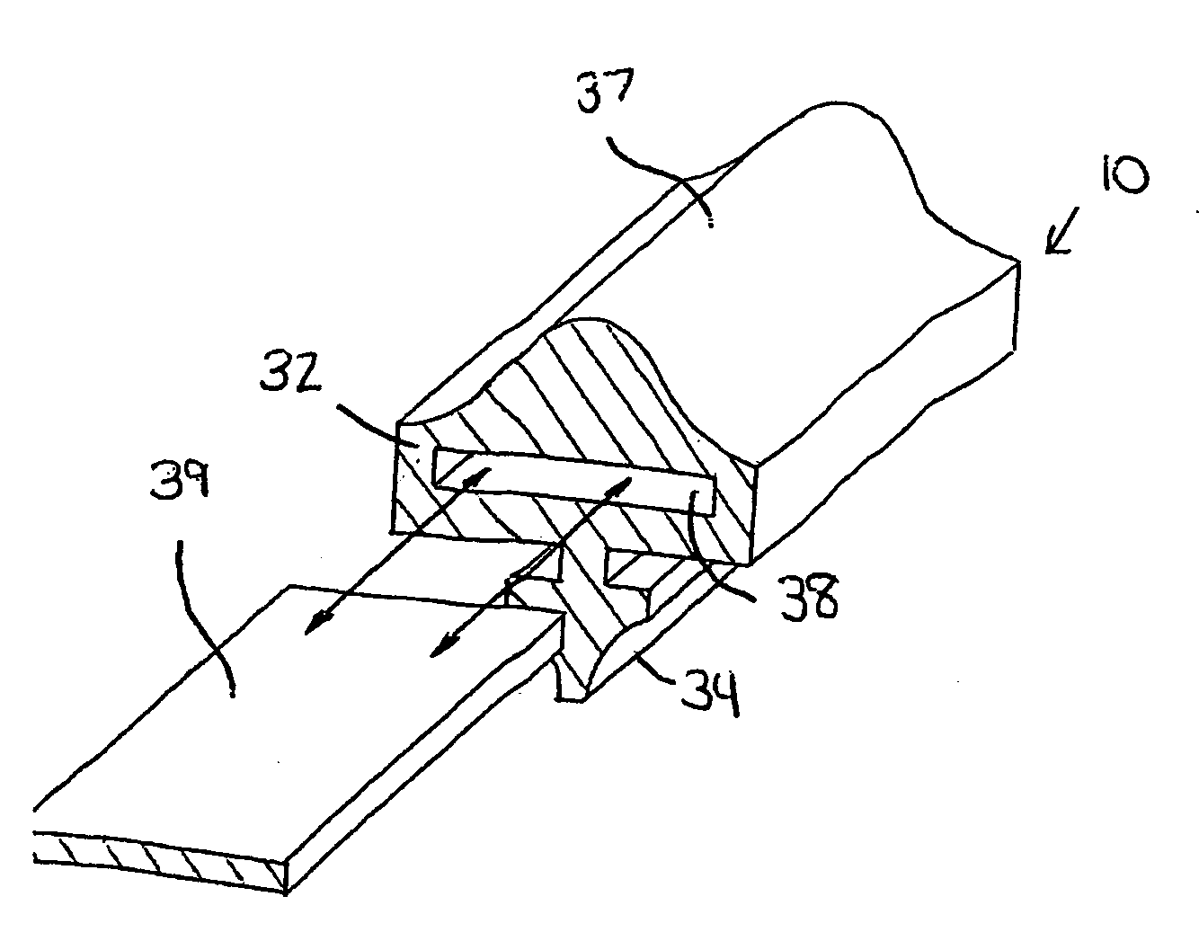 Wind deflector with symmetrical geometry