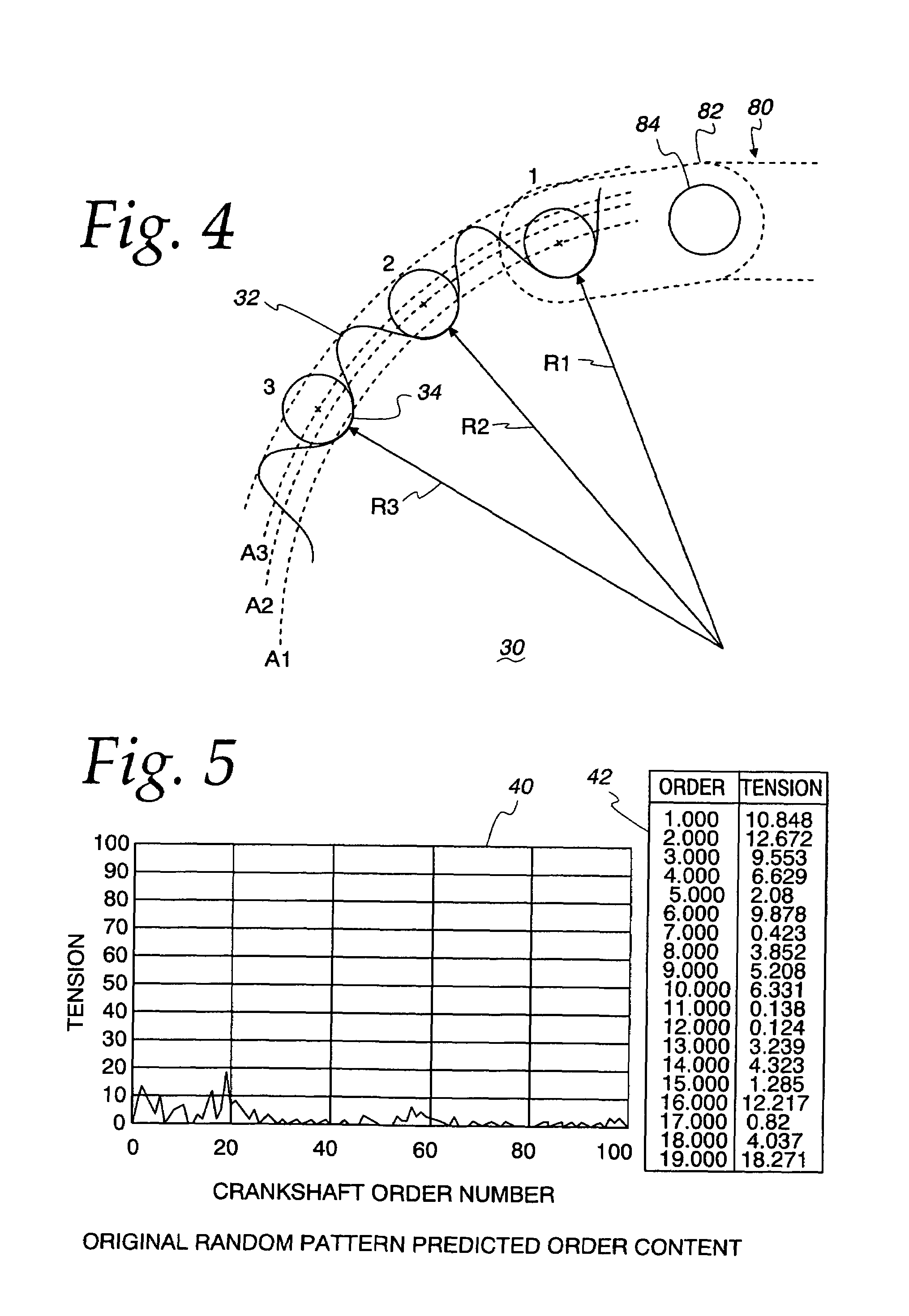 Tension-reducing random sprocket