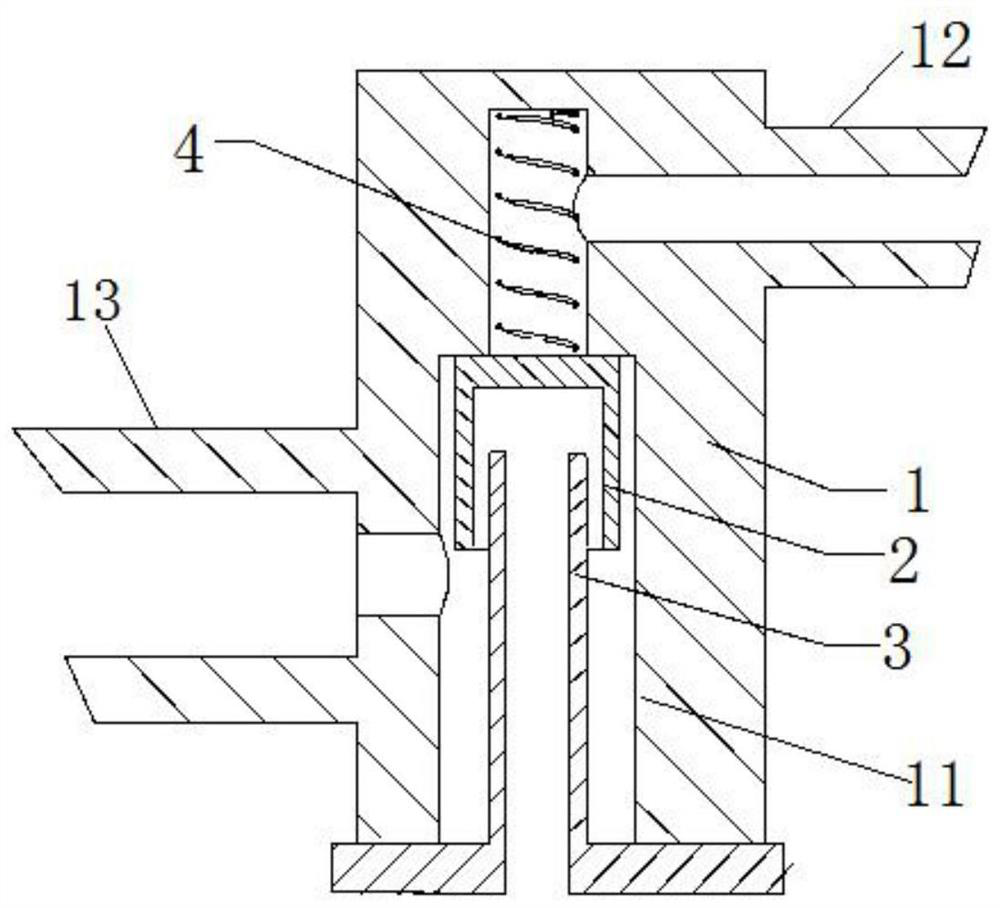 CEMS efficient purge valve device based on pneumatic control