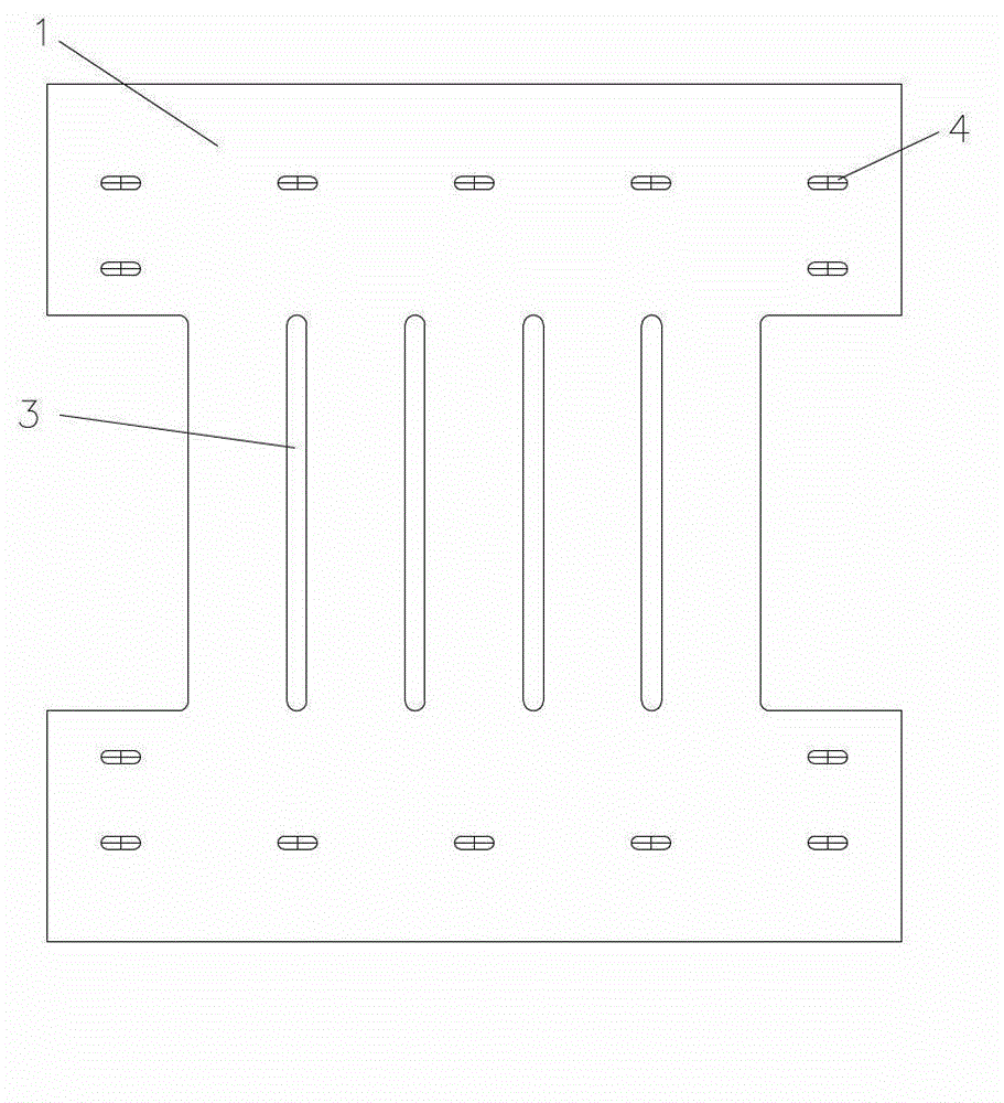 Buckling restrained soft steel energy dissipation wall