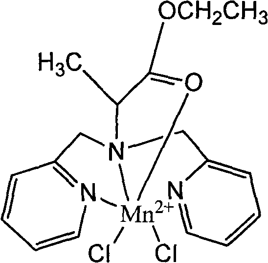 Manganese compound and preparation method and application thereof