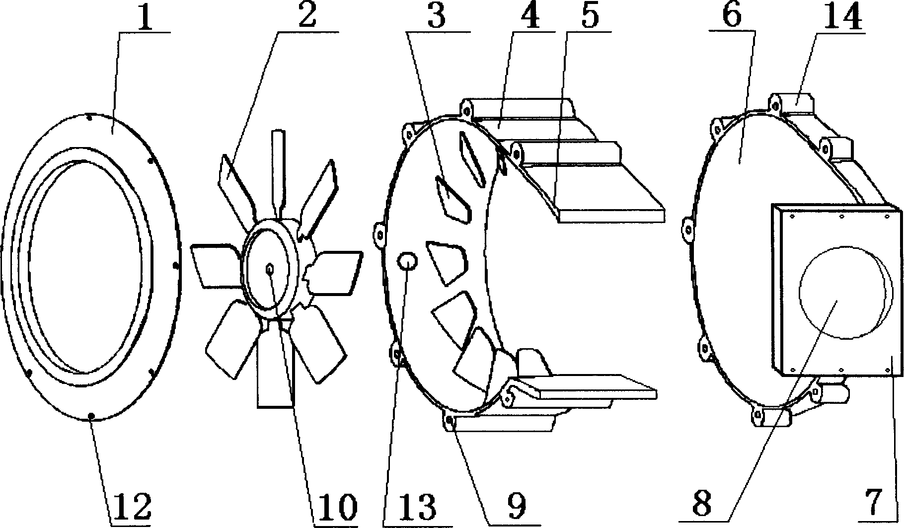 Smoke exhaust ventilator