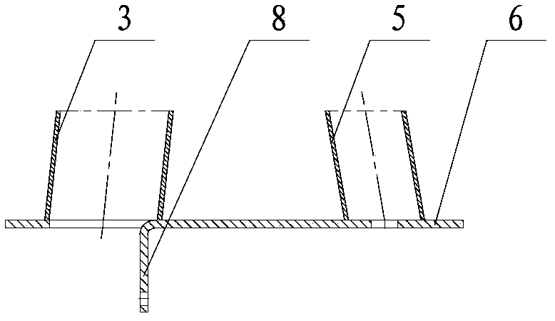 Anemoscope supporting device