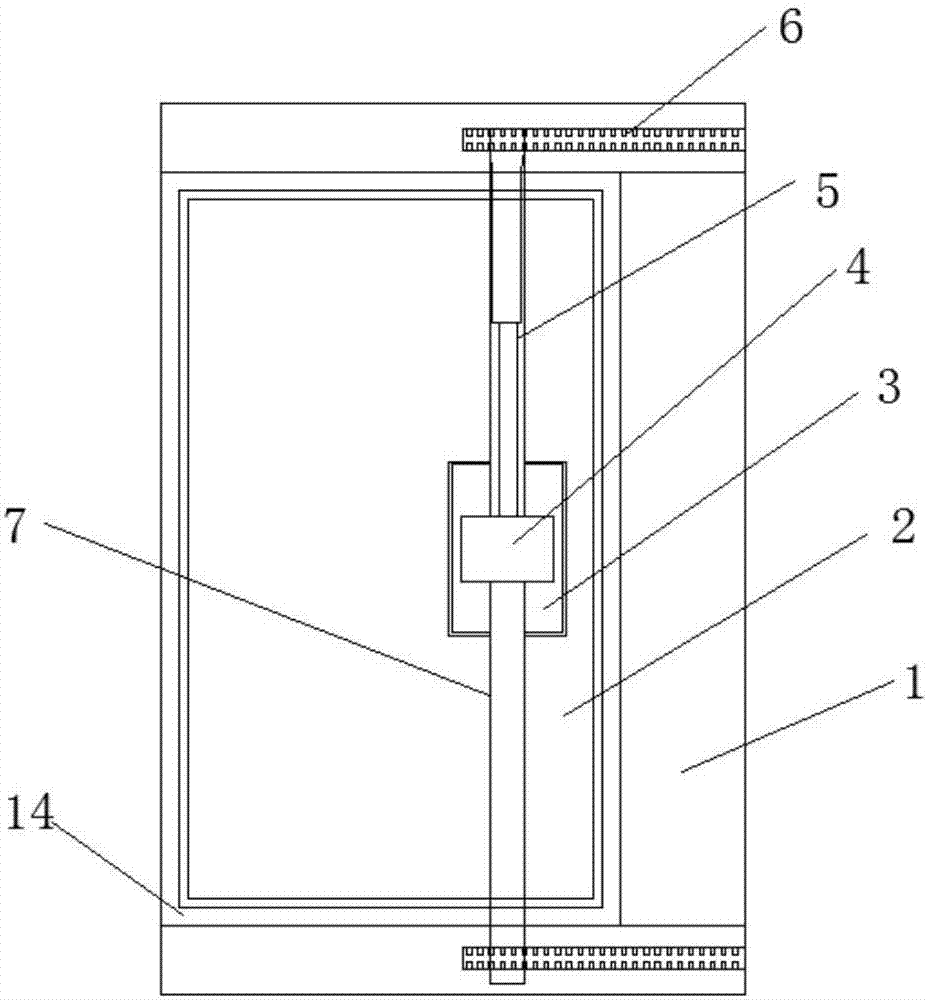 High voltage electrical cabinet door sealing device