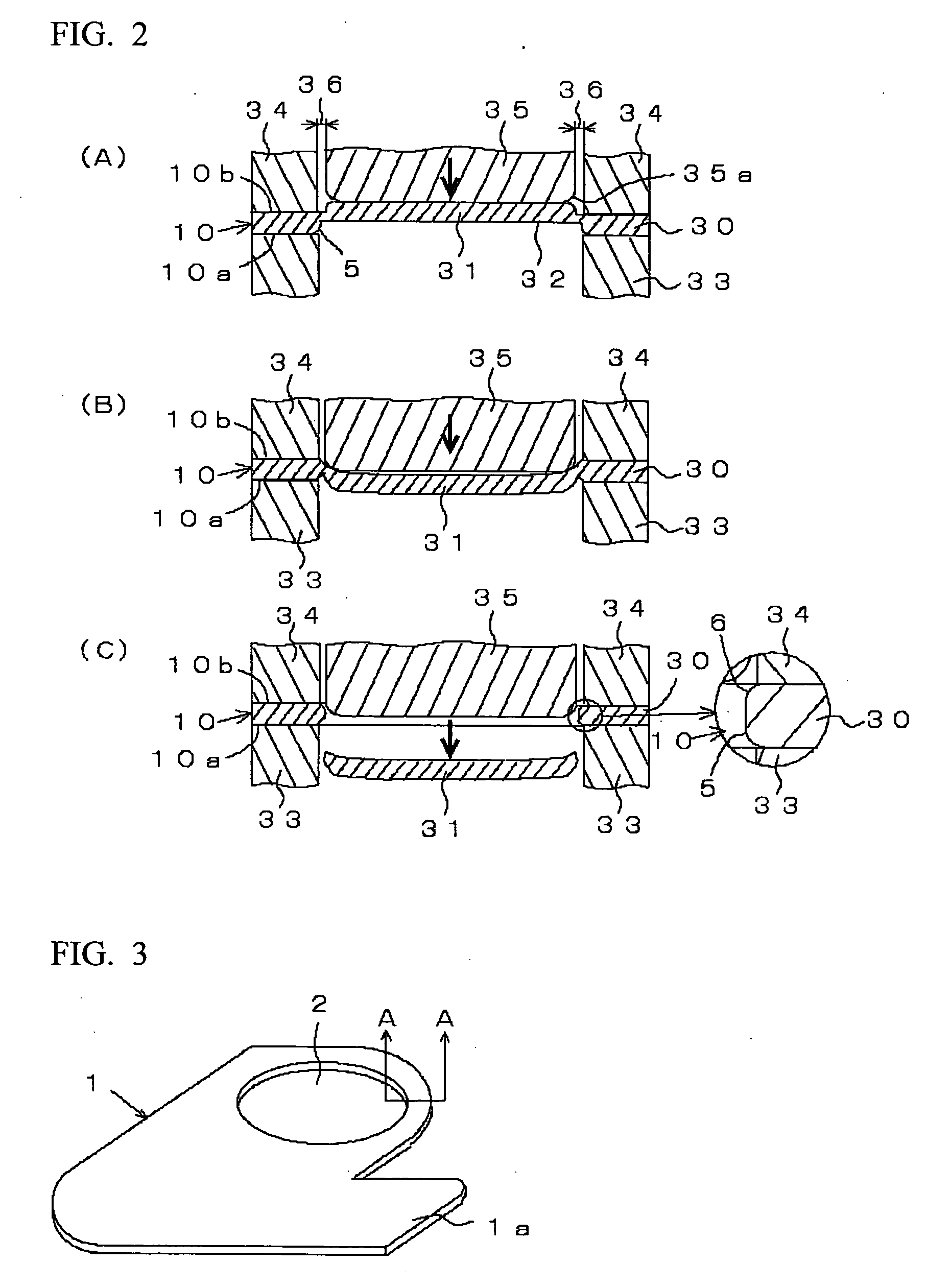 Shearing method for thin plate