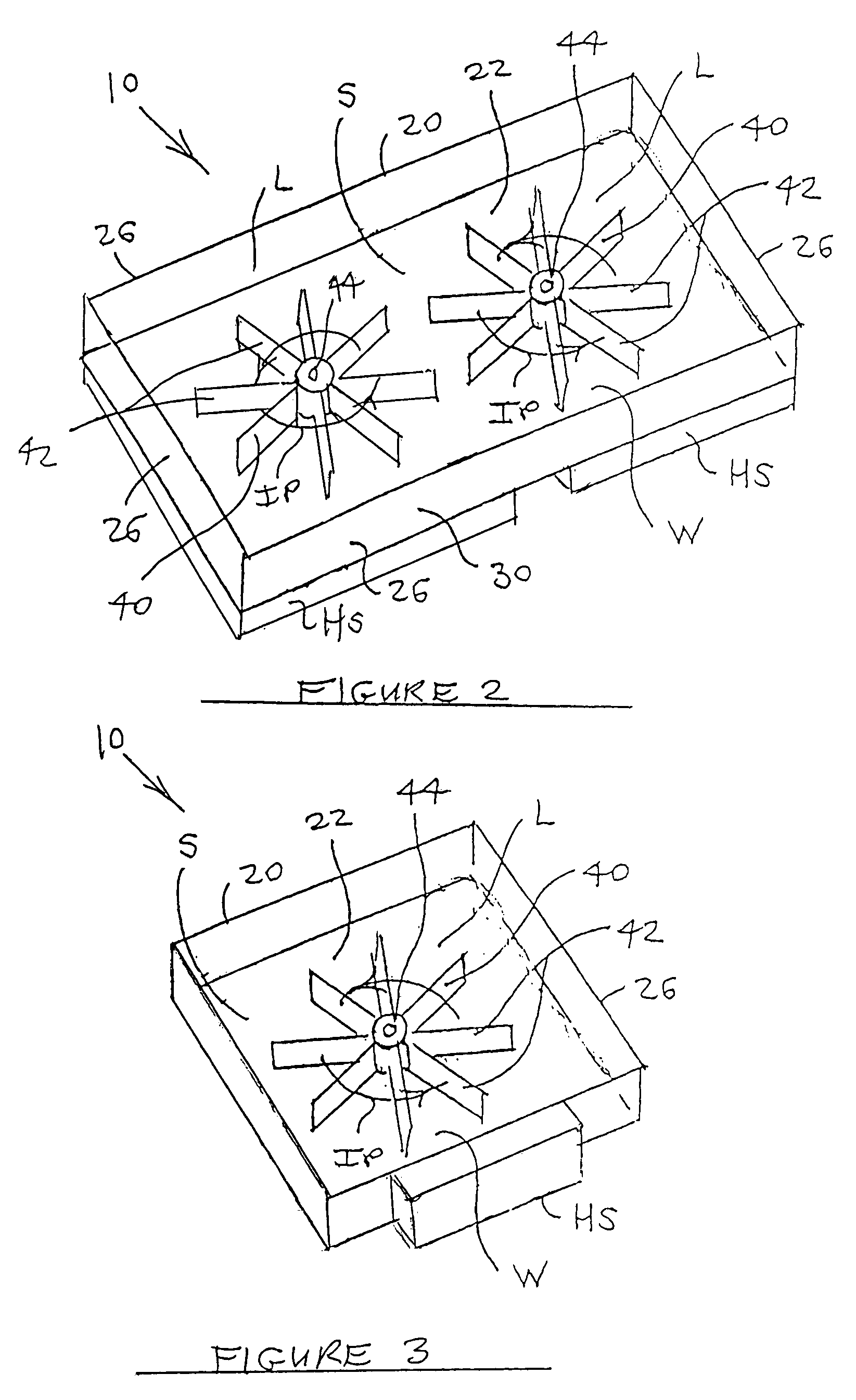 Impeller driven active heat sink