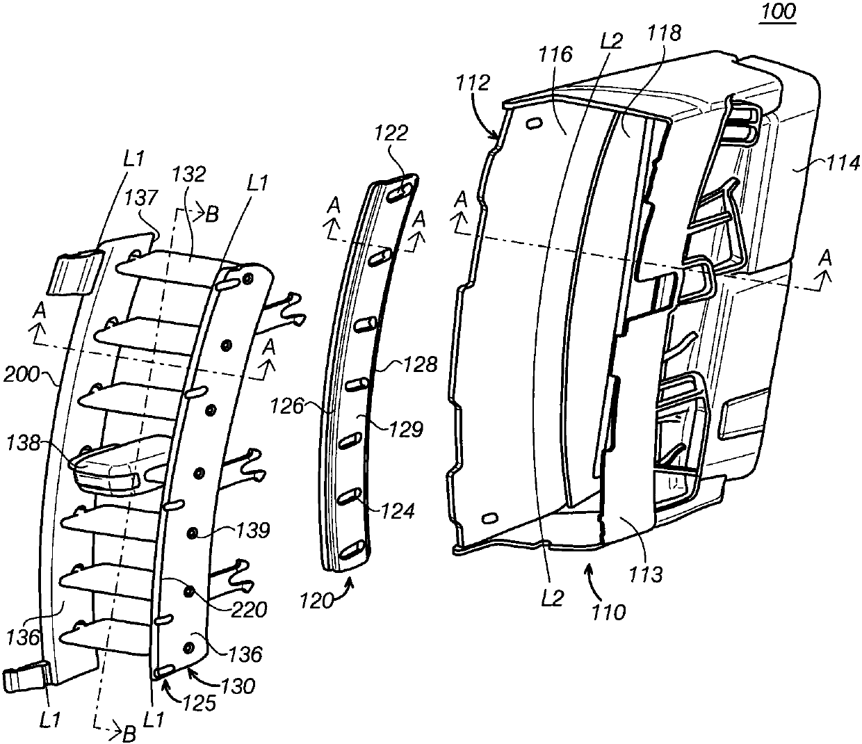 Air outlet assembly and method for assembling air outlet system