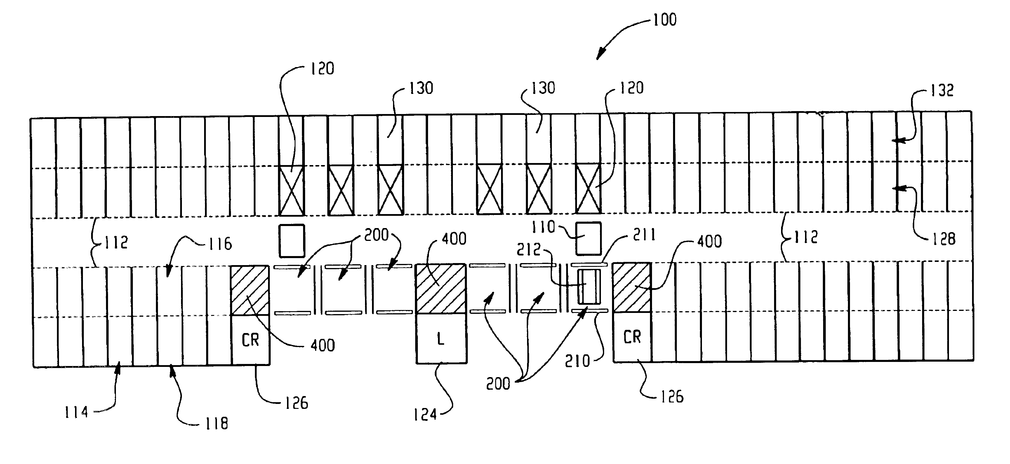 Automated parking garage