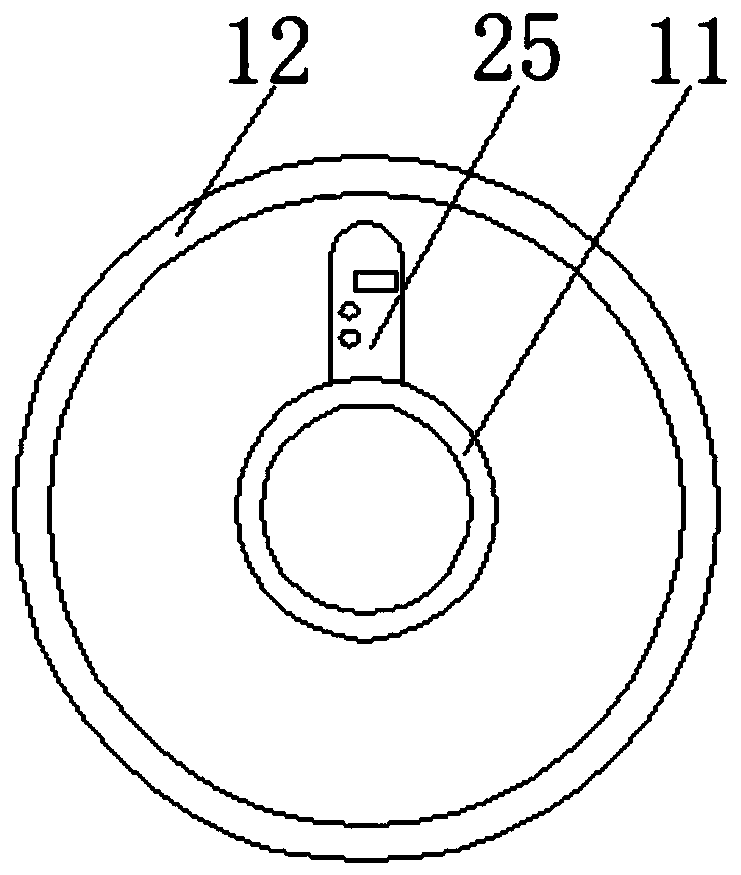 Gas leakage detecting device for anesthesia machine