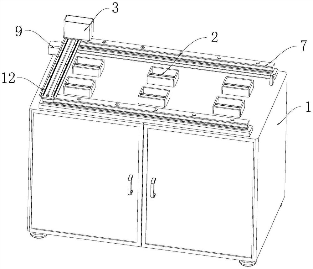 Push-pull force testing device for intelligent electric energy meter