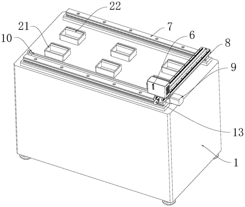 Push-pull force testing device for intelligent electric energy meter