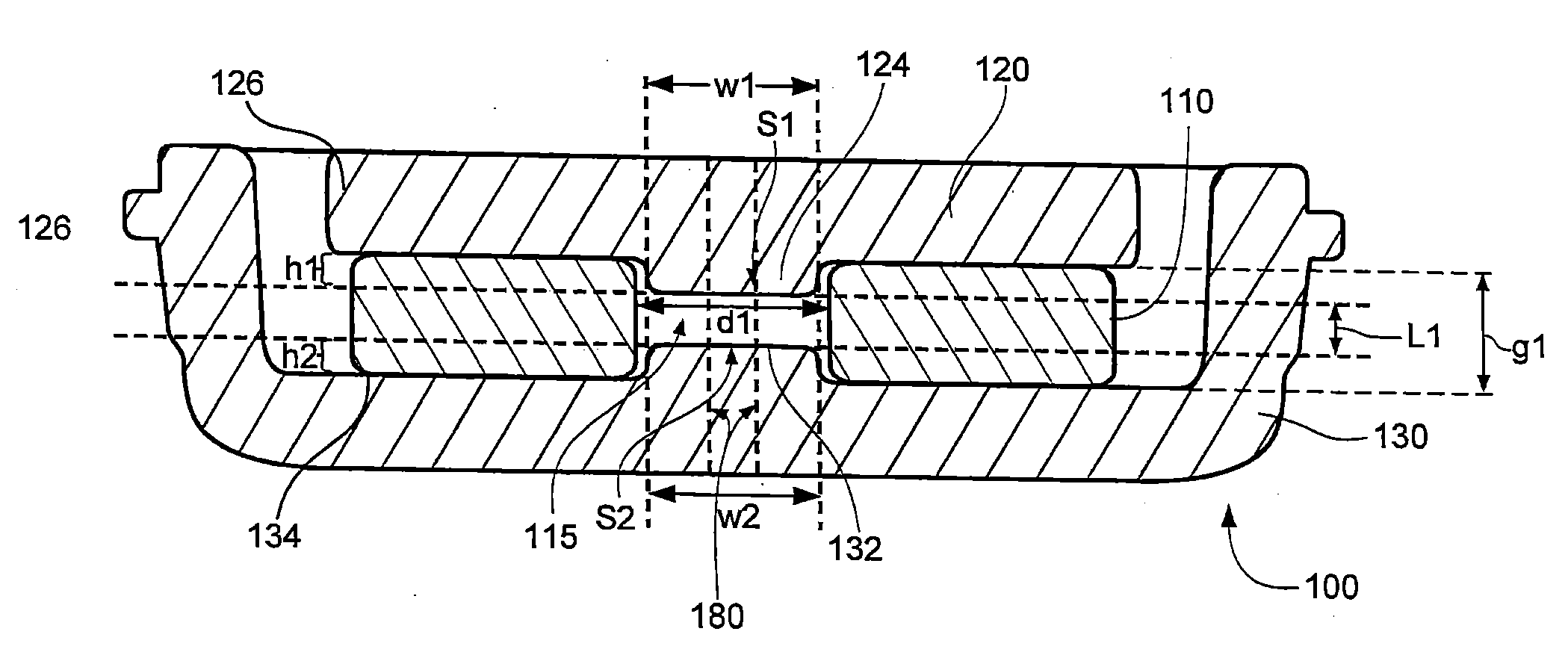 Loudspeaker having an interlocking magnet structure