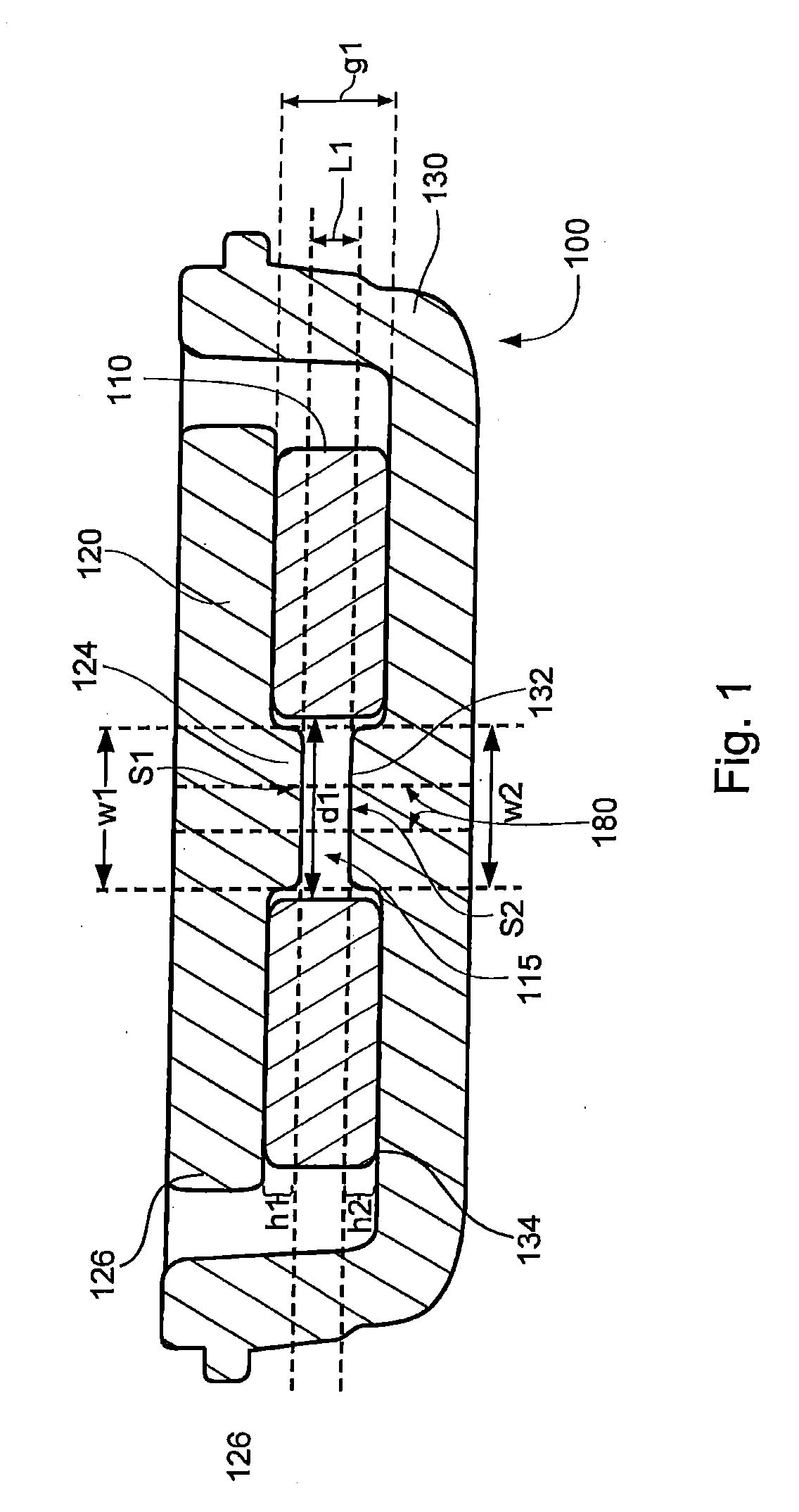 Loudspeaker having an interlocking magnet structure