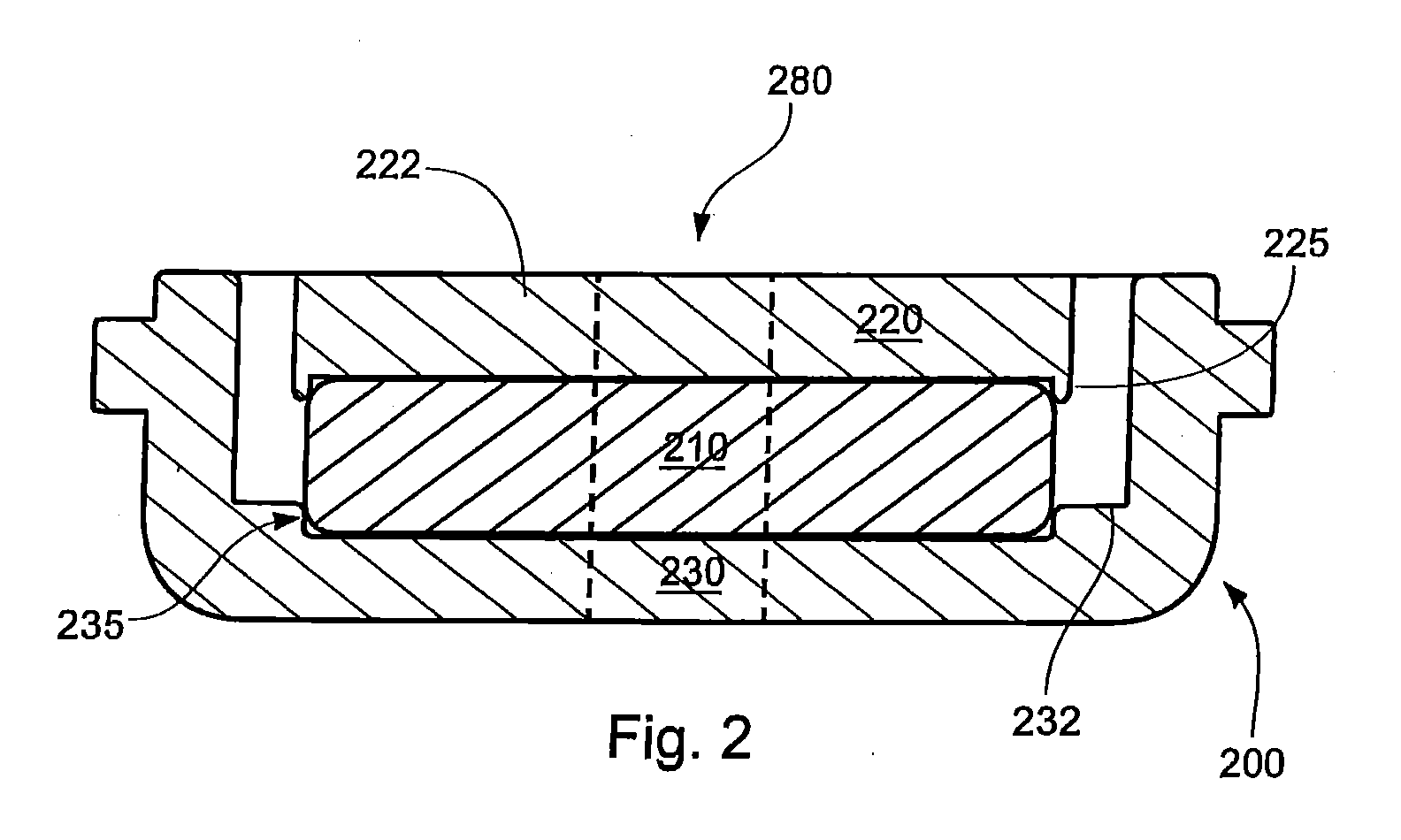 Loudspeaker having an interlocking magnet structure