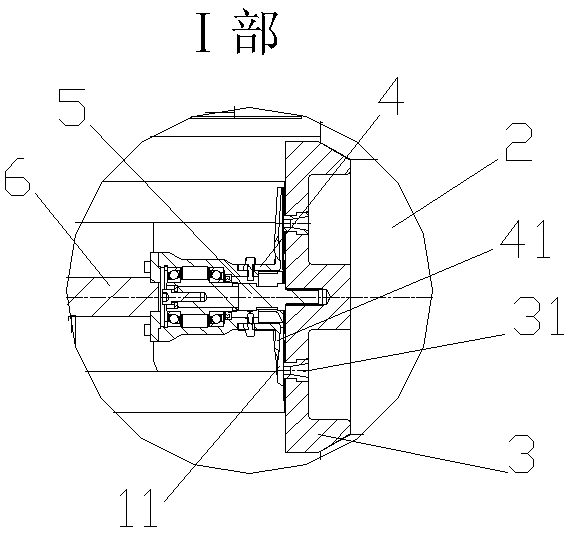 A discharge device for an extruder