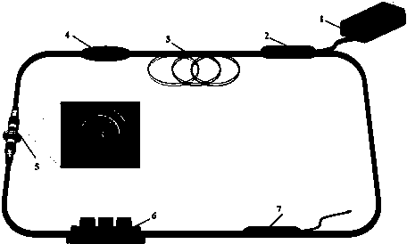 Preparation of chromium-doped zinc selenide nanoparticle saturable absorber and all-fiber Q-switched laser formed by same