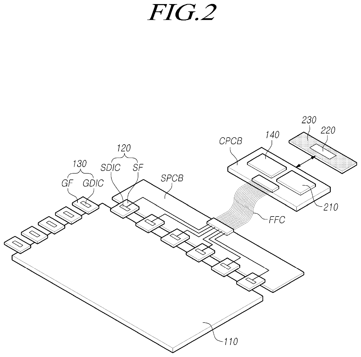 Driver circuit, light-emitting display device, and driving method