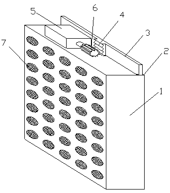 Special gate for water diversion and drainage of shrimp pond