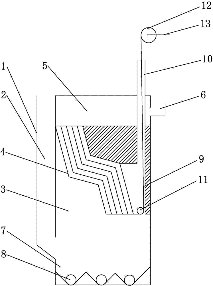 Adjustable baffling lamella settler