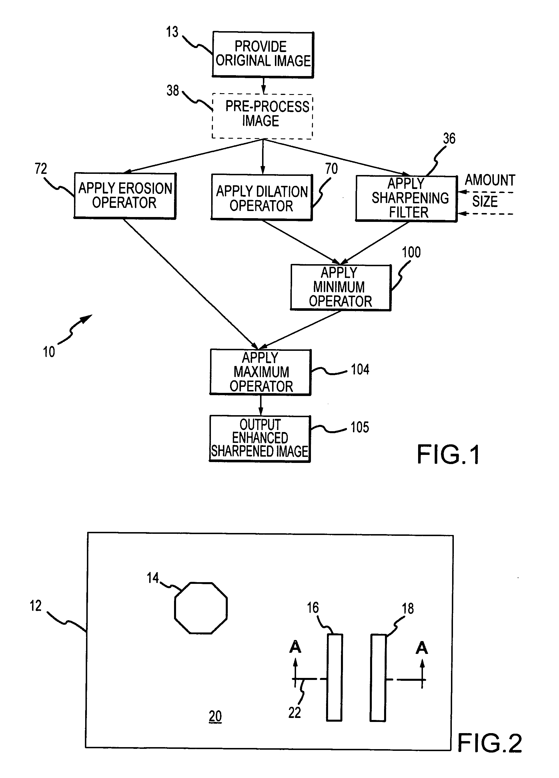 System and method for sharpening of digital images