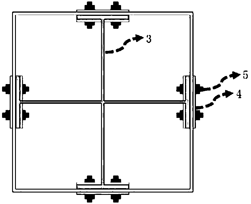 Prefabricated reinforced concrete column connection structure and method