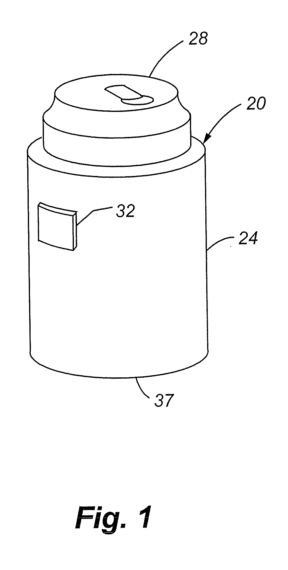 Multi-pole magnetized beverage container holder