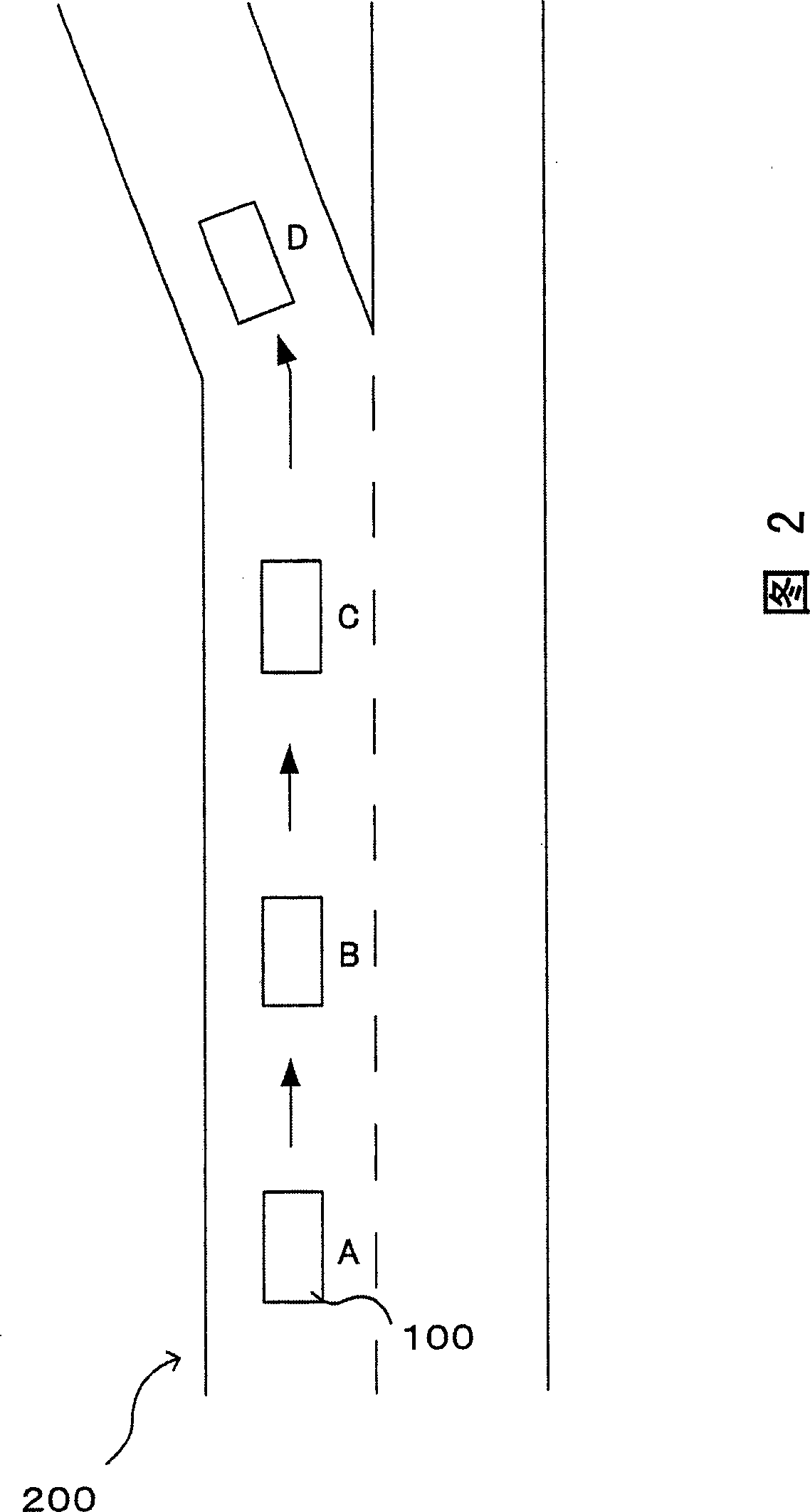 On-vehicle navigation device and vehicle position correction method