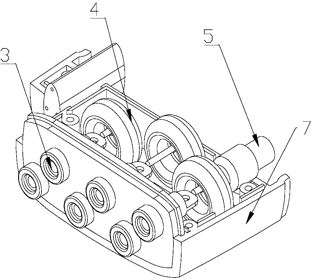 Three-phase electric energy meter on-site calibration instrument detachable current transformer