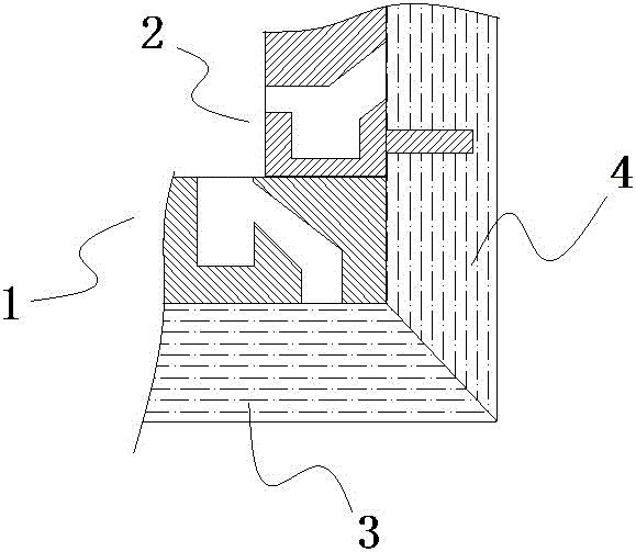 Luzhou-flavor baijiu fermentation pit and building method thereof