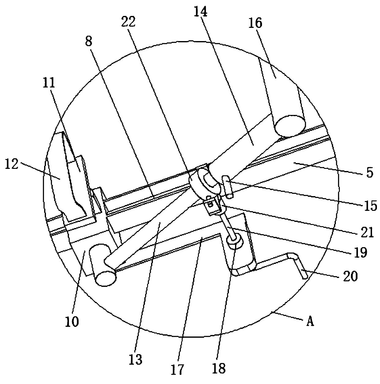 Orthopedic auxiliary traction device