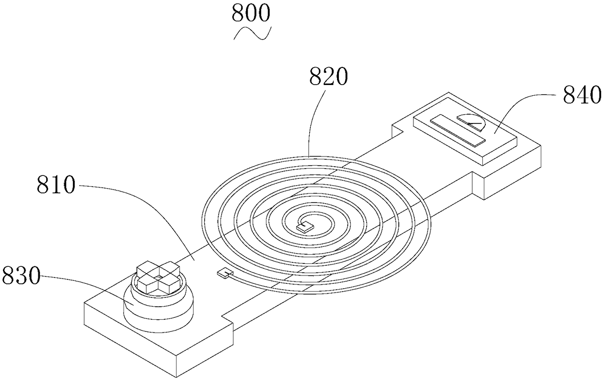 Plastic cement part anti-fatigue detection device