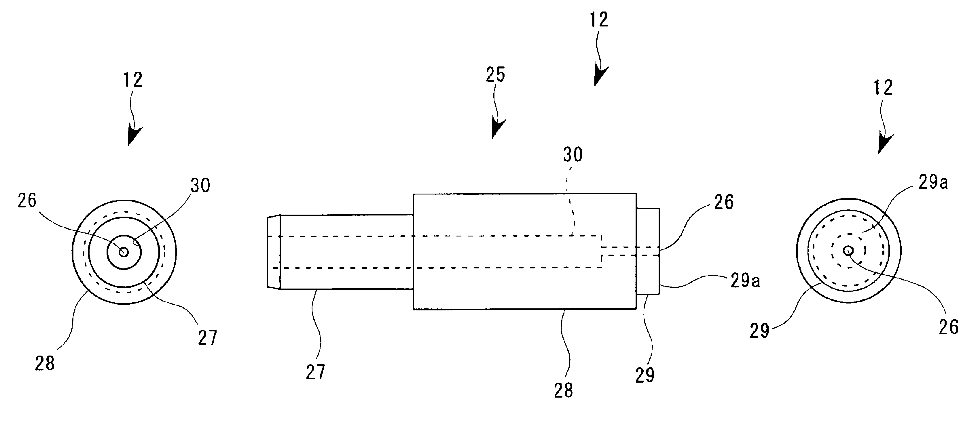 Member to be recognized for alignment; head unit and electronic device provided therewith; method of manufacturing lcd, organic el device, electron emission device, pdp device, electrophoretic display device, color filter, and organic el; method of forming spacer, metallic wire, lens, resist, and light diffusion member, each of said methods using said head unit