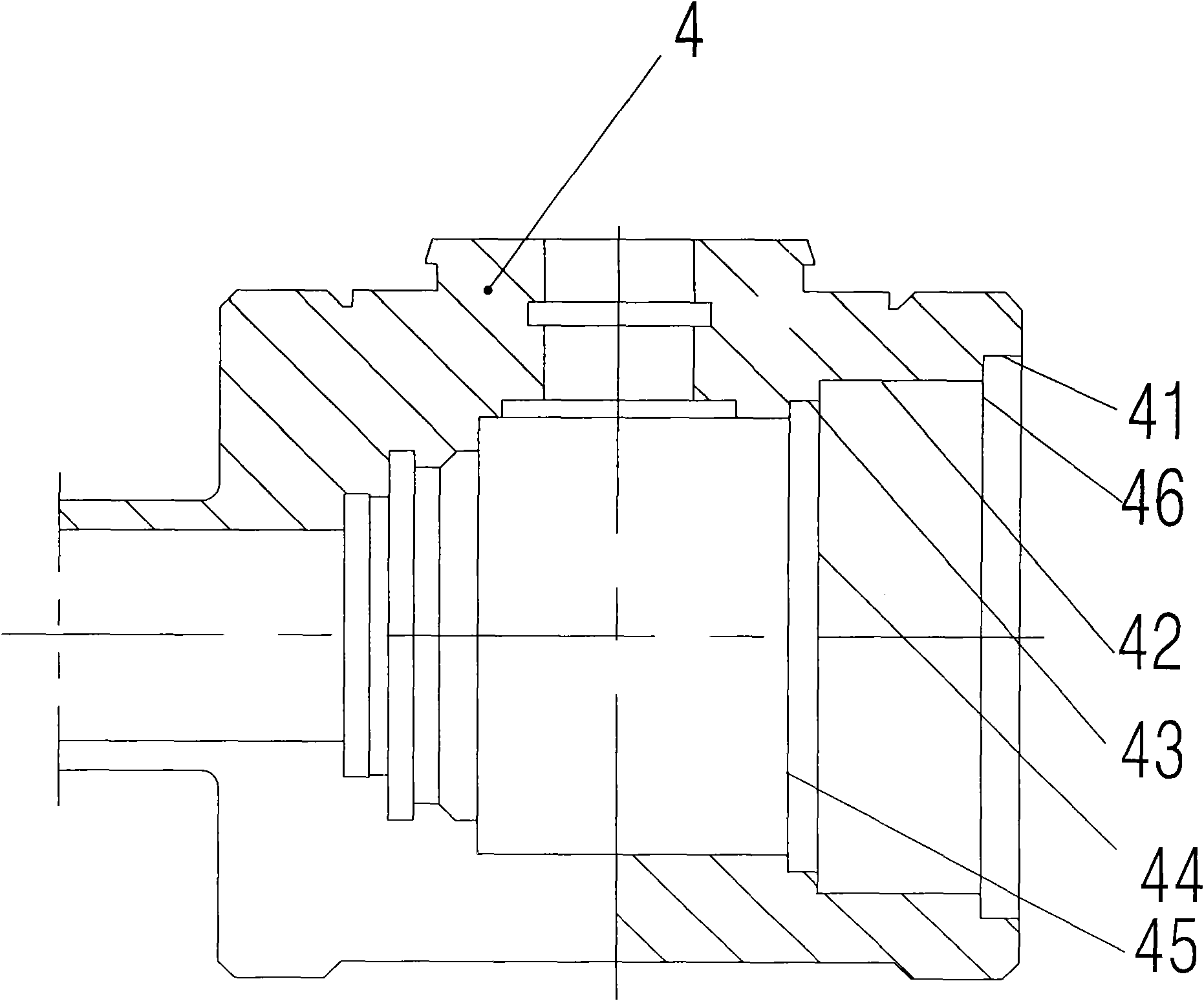 Polyethylene all-plastic ball valve formed by hot melt socket welding