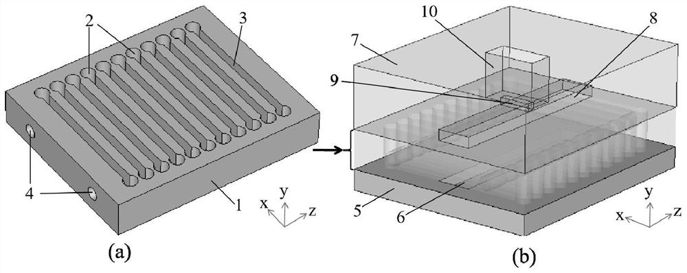 Double-electron-beam expansion interaction circuit based on gap high-order mode