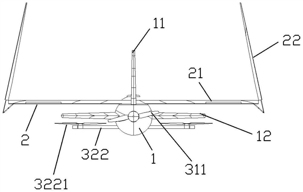 Aircraft capable of automatically folding wings