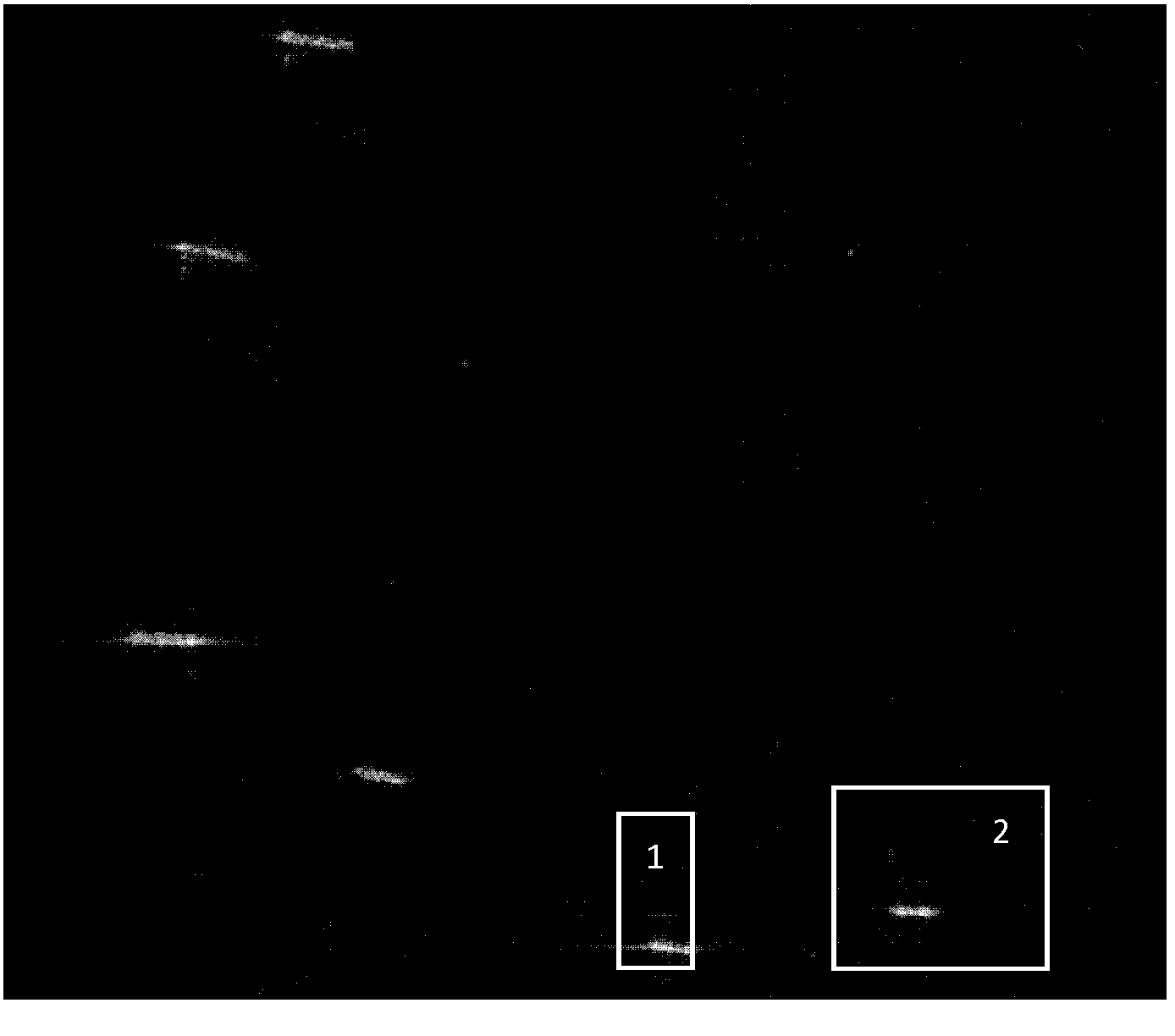 Microwave imaging method based on scenario block sparsity