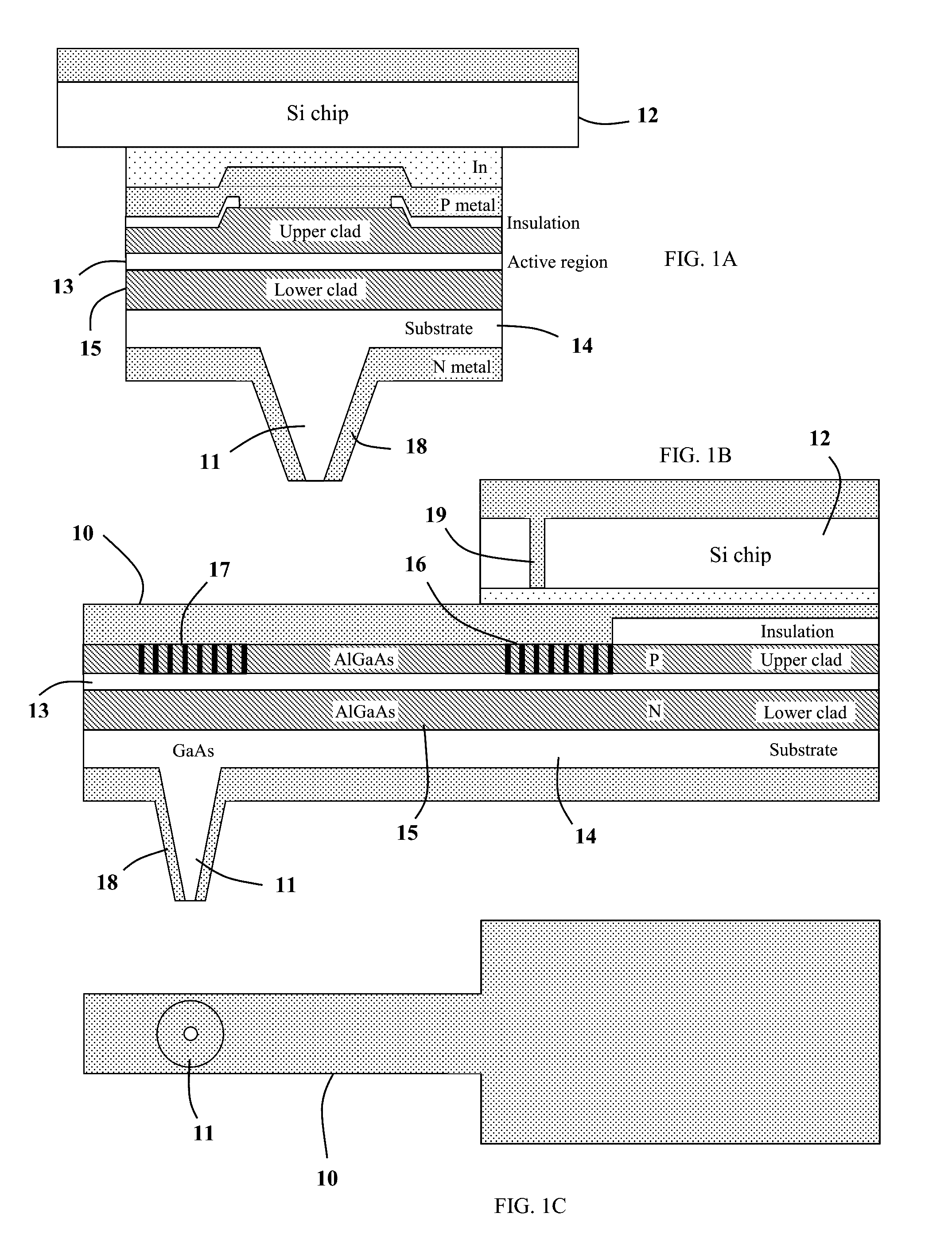 Atomic force microscopy active optical probe