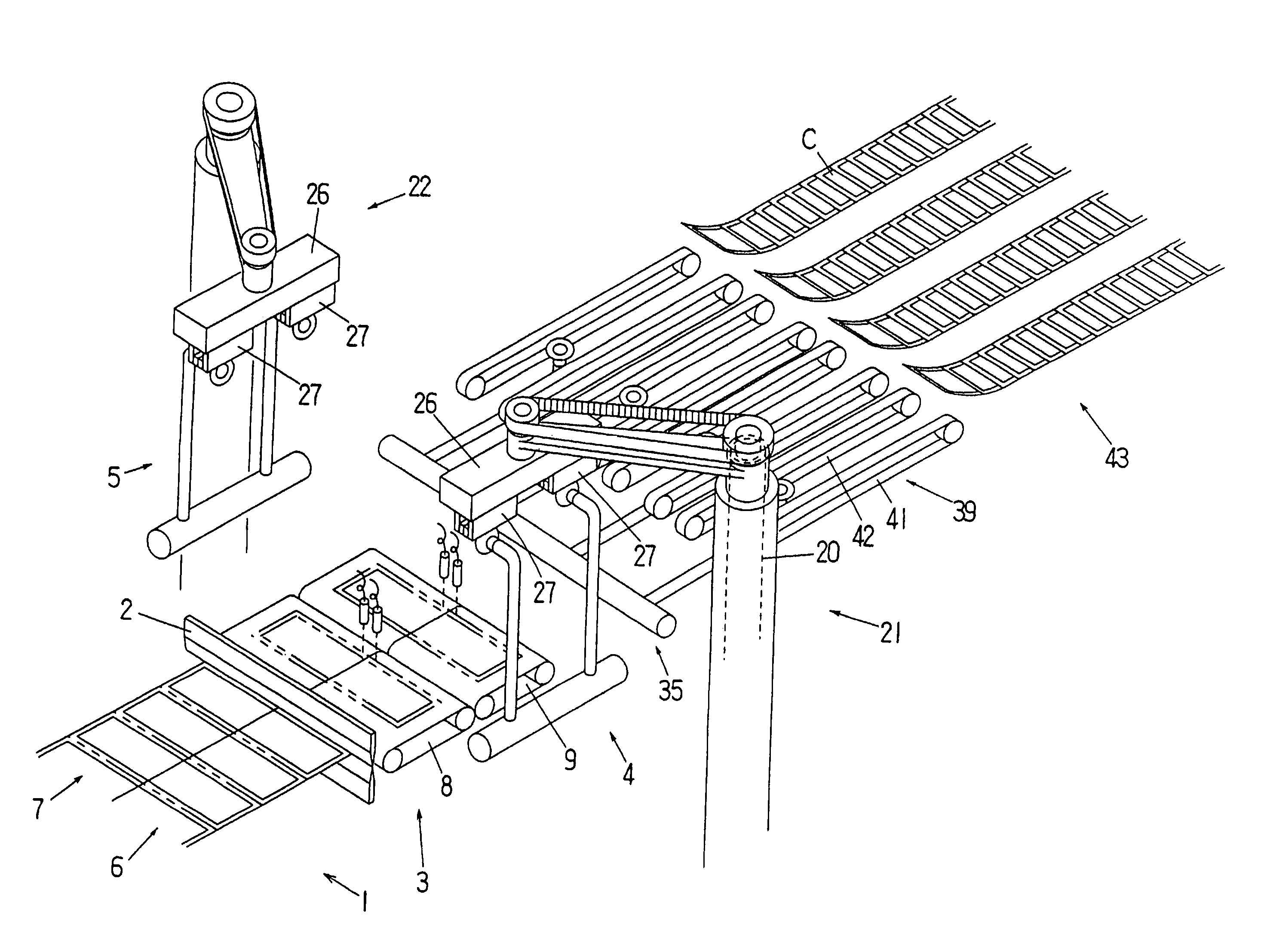 Method and apparatus for feeding bags to a packaging machine