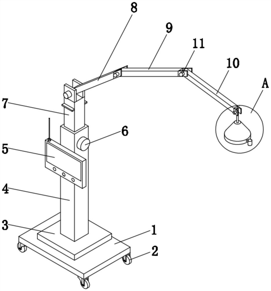 Novel intelligent medical baking lamp based on assistance of voice control and image recognition