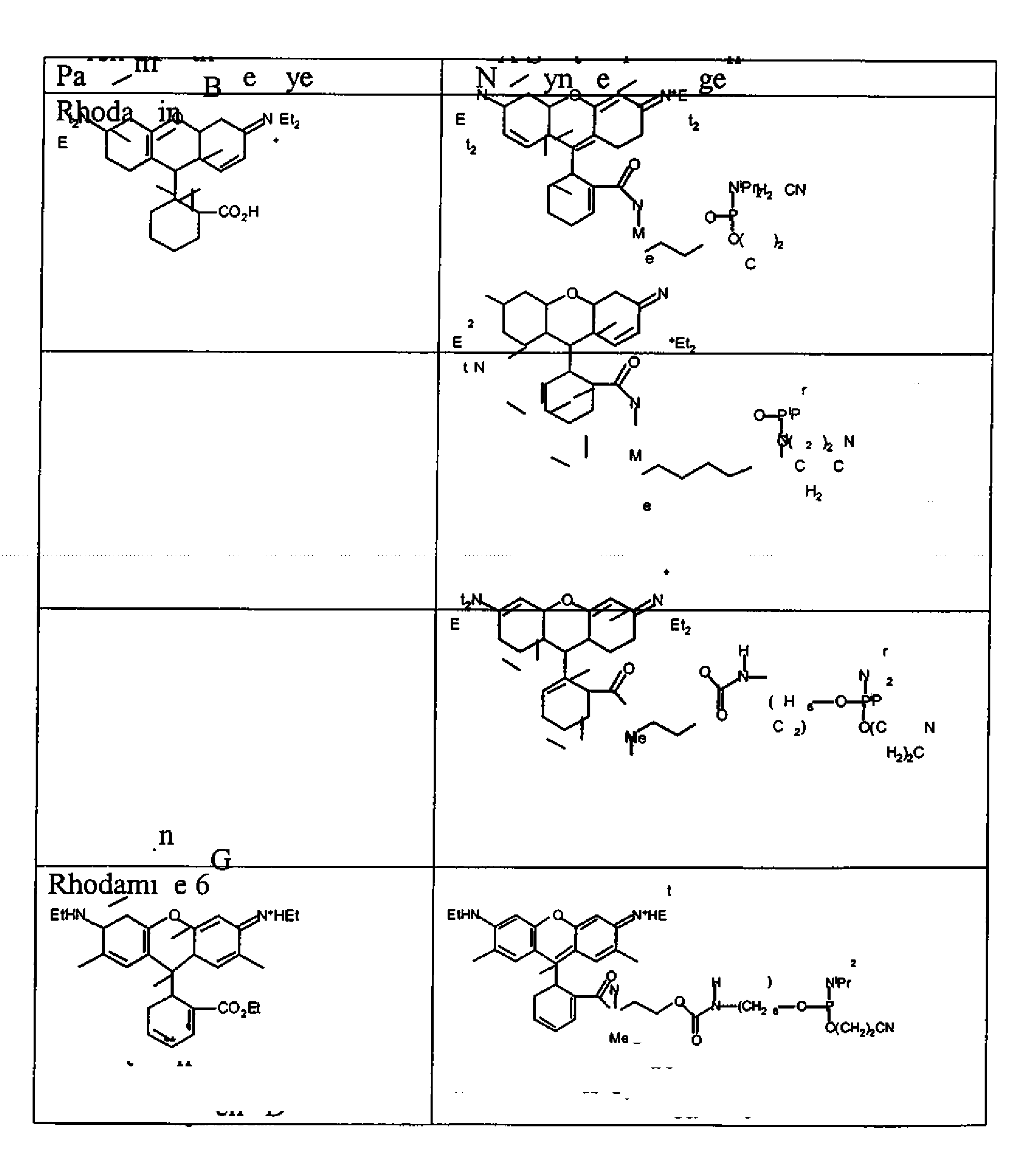 Xanthene dyes