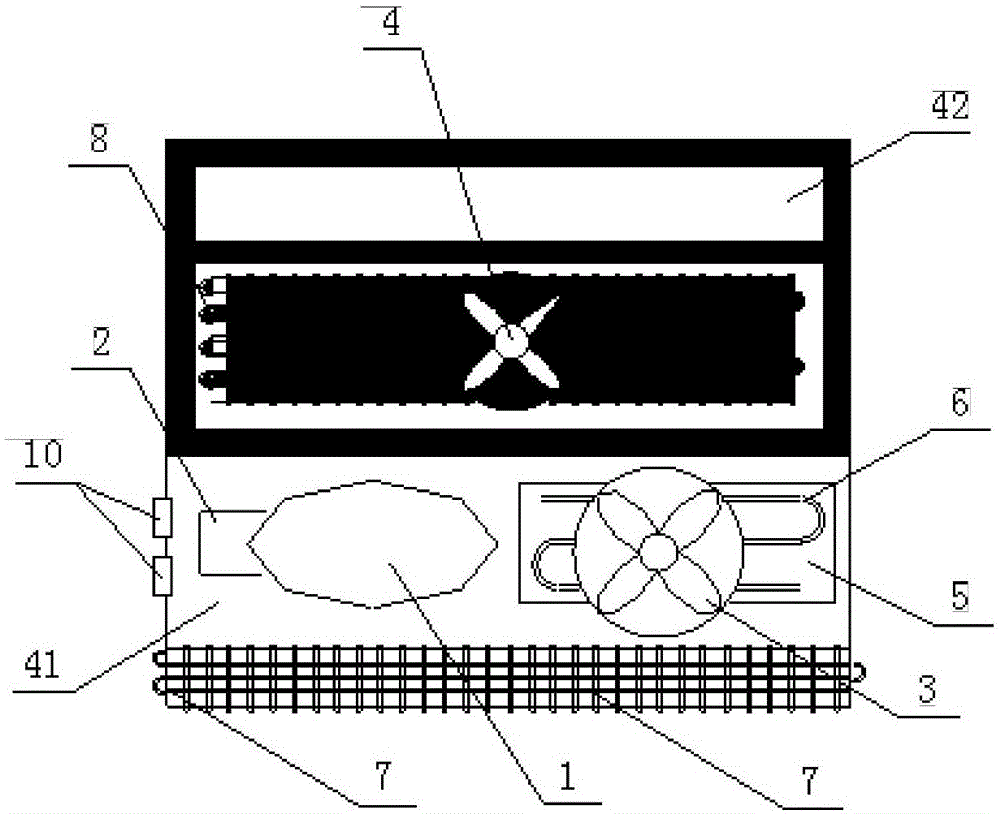 Refrigerator with withdrawable refrigeration unit and method of use and manufacture thereof